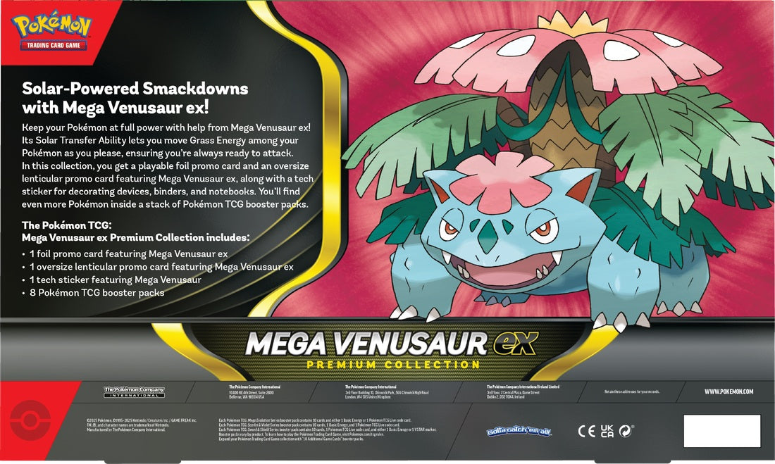 Pokemon TCG: Mega Venusaur ex Premium Collection