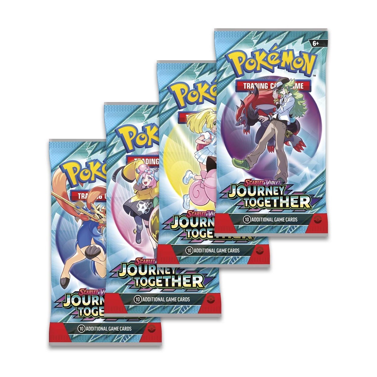 Pokémon TCG: Scarlet & Violet-Journey Together Booster Pack (10 Cards)