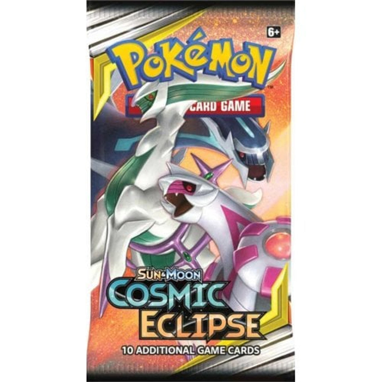 Pokémon card game pack featuring a character from the 'Sun & Moon: Cosmic Eclipse' series. Pokemon cards cosmic eclipse booster art 1 RRP
