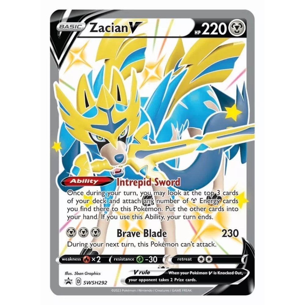 Pokémon TCG: Crown Zenith Premium Figure Collection (Shiny Zacian)