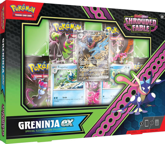 Pokémon TCG: Scarlet & Violet—Shrouded Fable Greninja ex Special Illustration Collection