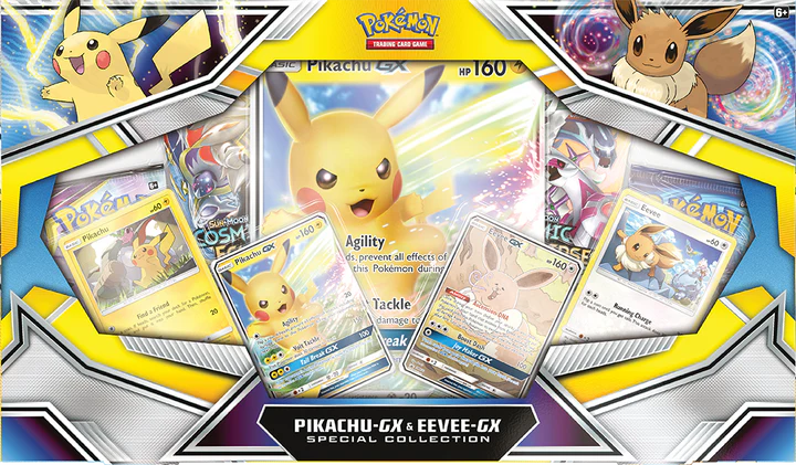 Pokemon Sun & Moon: Special Collection (Pikachu GX & Eevee GX)(Read Description)