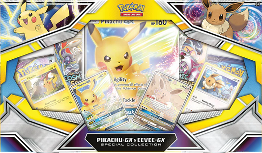 Pokemon Sun & Moon: Special Collection (Pikachu GX & Eevee GX)(Read Description)