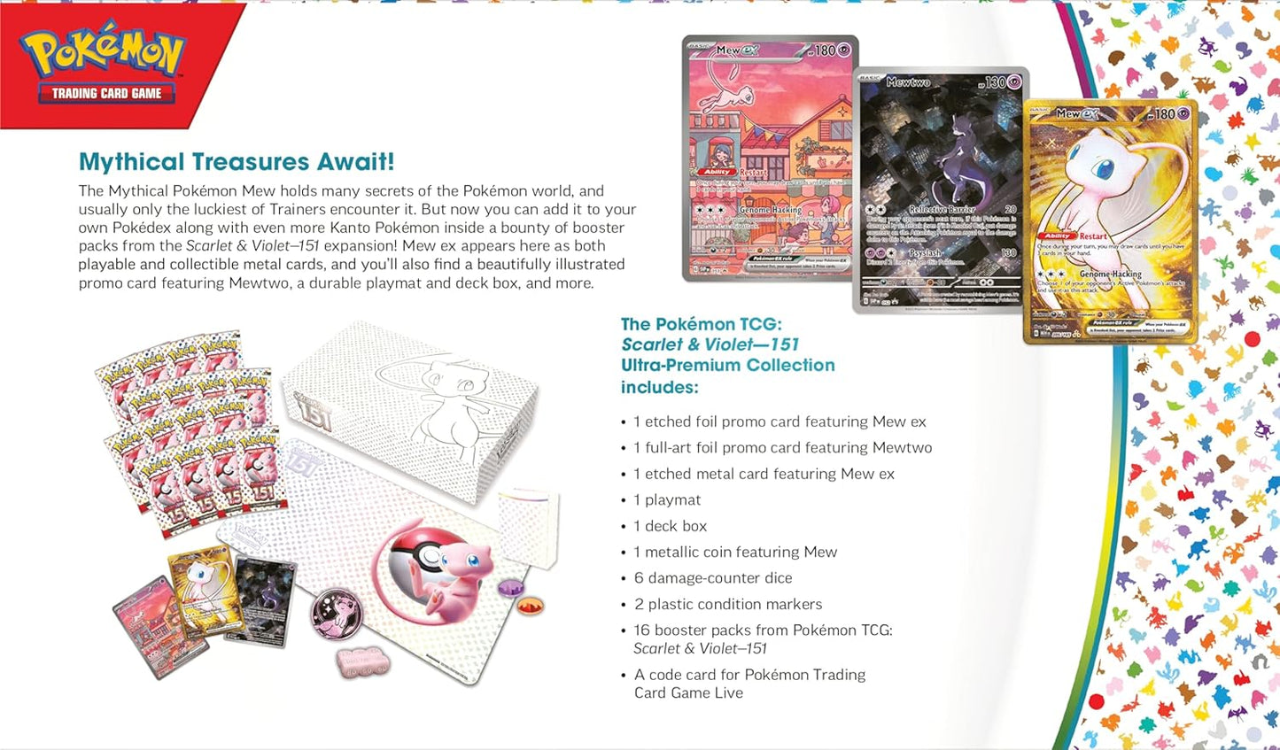 Pokémon TCG: Scarlet & Violet 151 Ultra Premium Collection