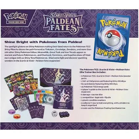 Pokemon TCG: Paldean Fates Elite Trainer Box New/Sealed