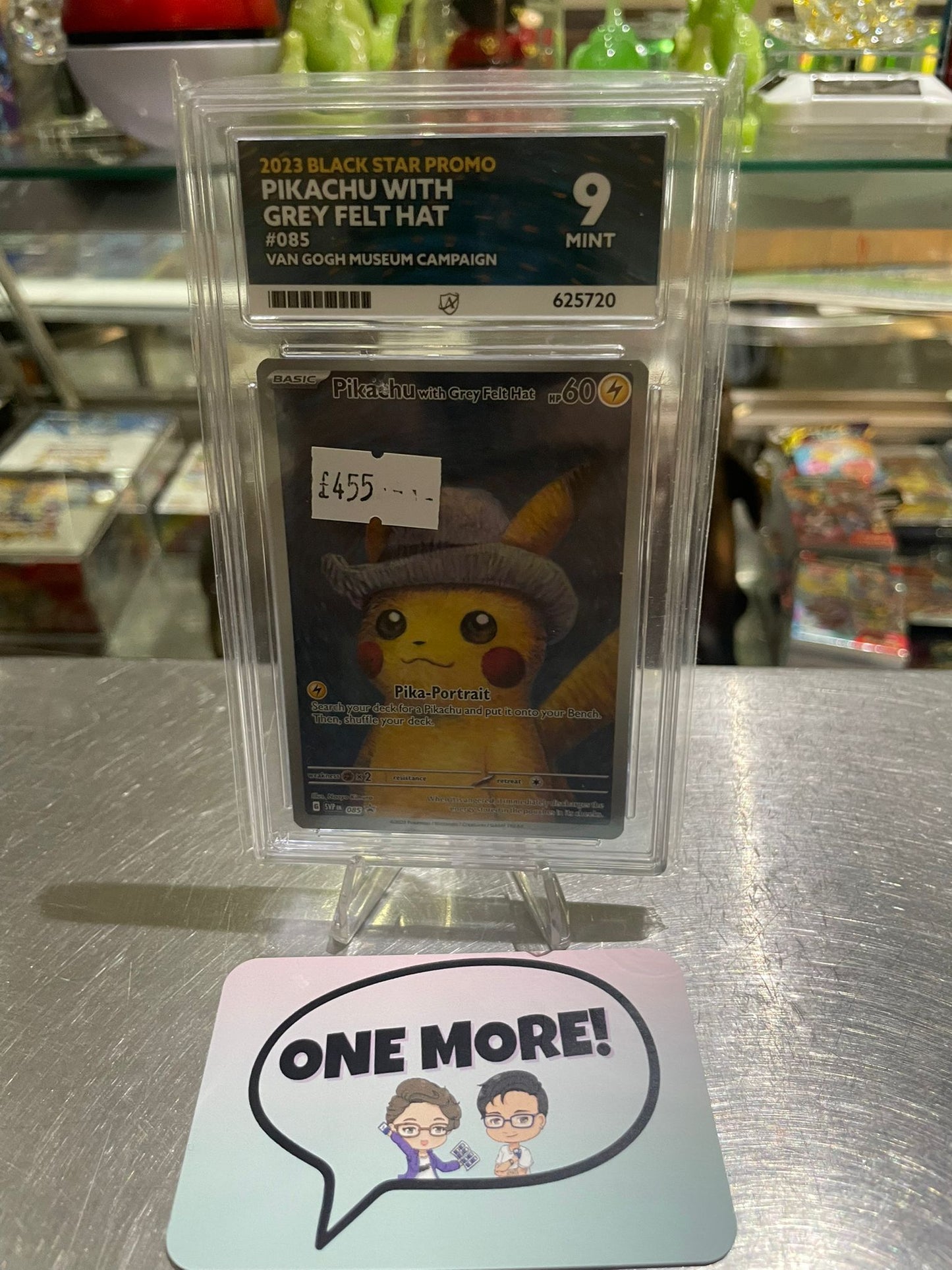 Pokemon TCG: Grey Felt Hat Pikachu #85 ACE 9