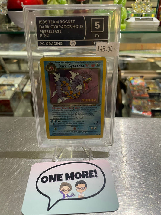 Pokemon TCG: Dark Gyarados PRERELEASE PG Grade 5