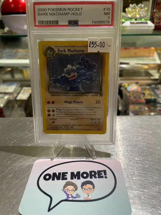 Pokemon TCG: Dark Machamp Holo PSA 7