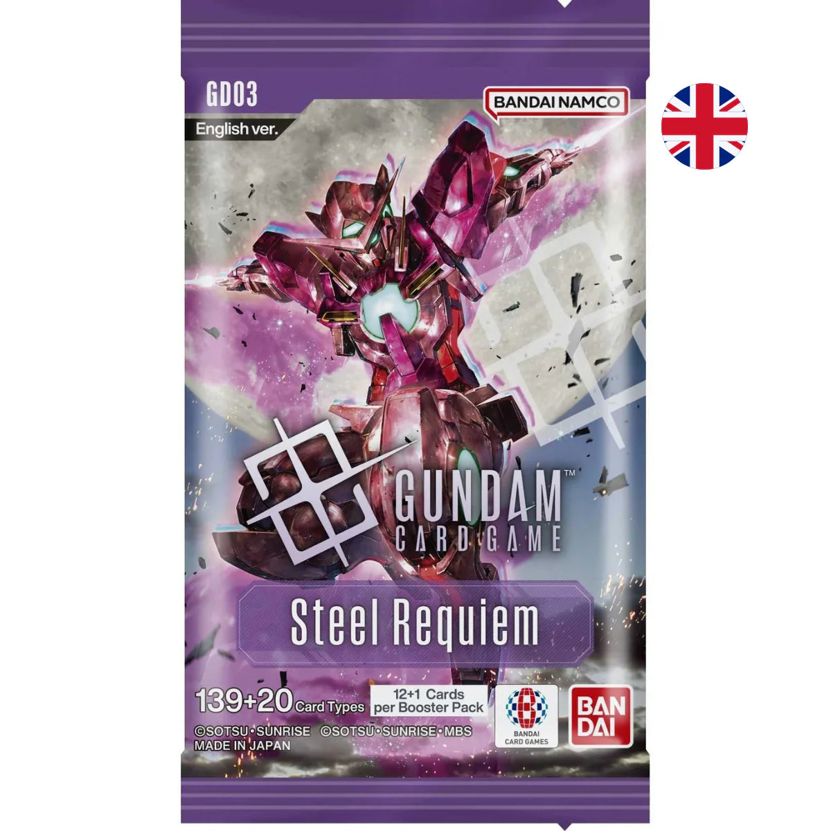Gundam Card Game: Steel Requiem – Booster Box – (GD03) – One more!