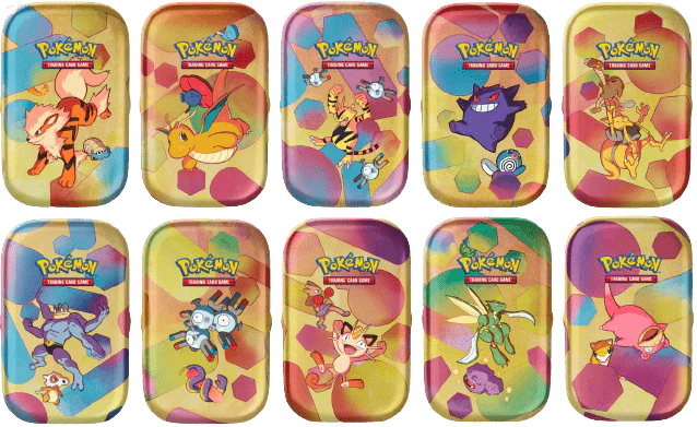 Pokemon TCG: SEALED 151 Mini Tins Display box