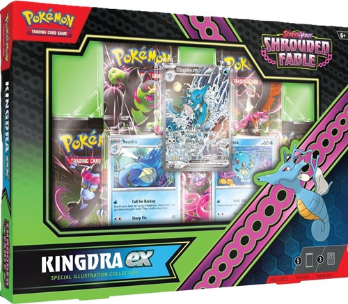 Pokemon Scarlet & Violet Shrouded Fable: Kingdra EX Special Collection Box