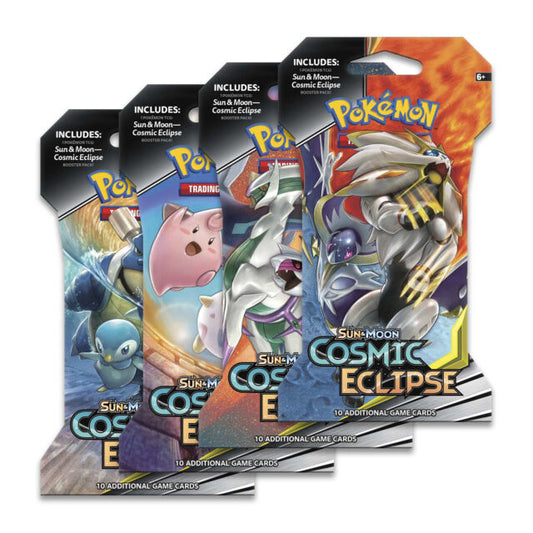 Pokemon Trading Card Game - Sun & Moon - Cosmic Eclipse - Sleeved Booster Pack