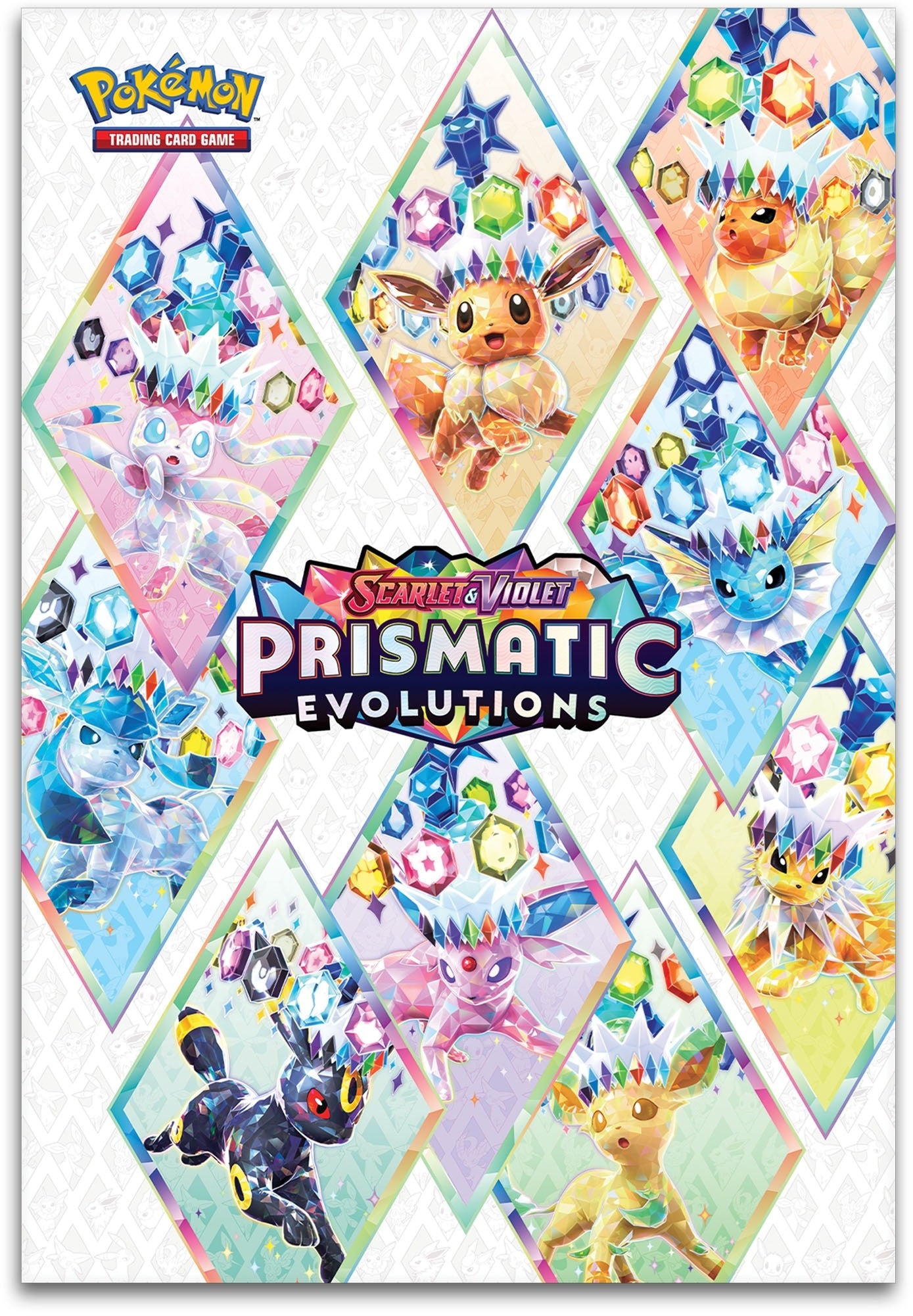 Pokémon TCG: Prismatic Evolutions Poster Collection
