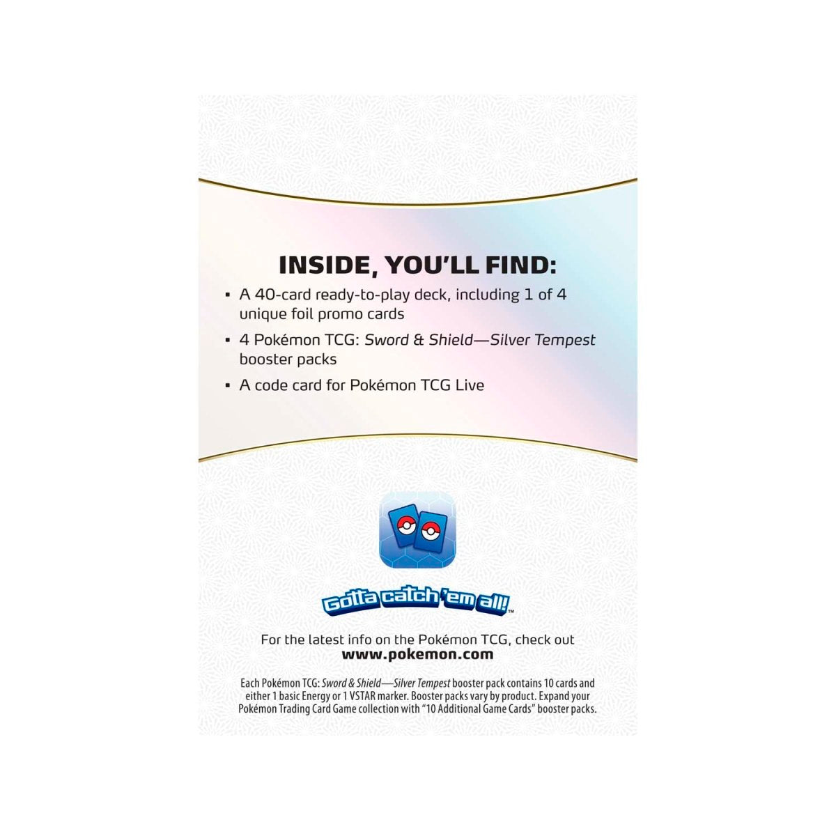 Pokémon TCG: Silver Tempest Build & Battle Box